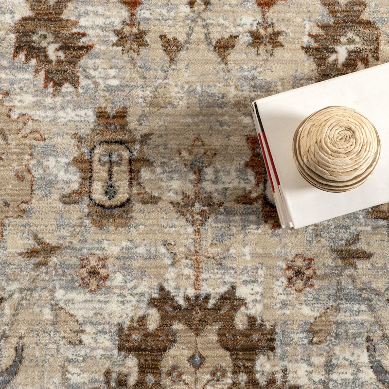 Nuloom Mylah Vintage Medallion Area Rug