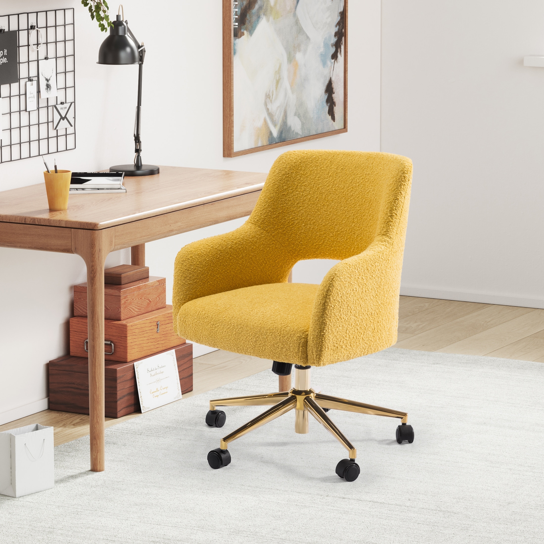 Mustard clearance task chair