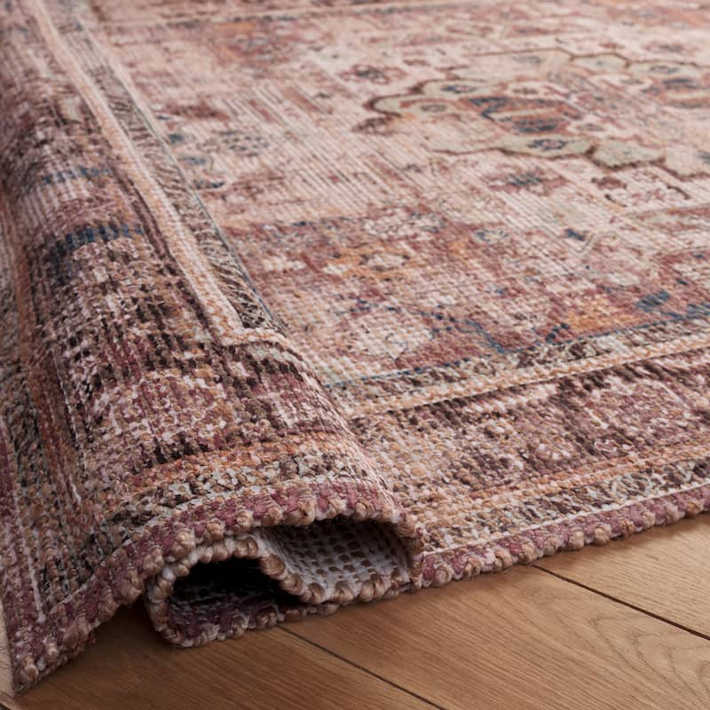 SAFAVIEH Handmade Saffron Clarita Jute & Chenille Rug