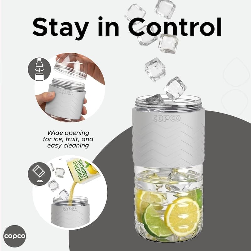 Copco Hydra Tritan Water Bottle Leak Proof & Dishwasher Safe