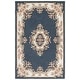 preview thumbnail 36 of 92, SAFAVIEH Handmade Aubusson Hrachuhi Traditional Wool Rug 4' x 6' - Dark Blue/Ivory