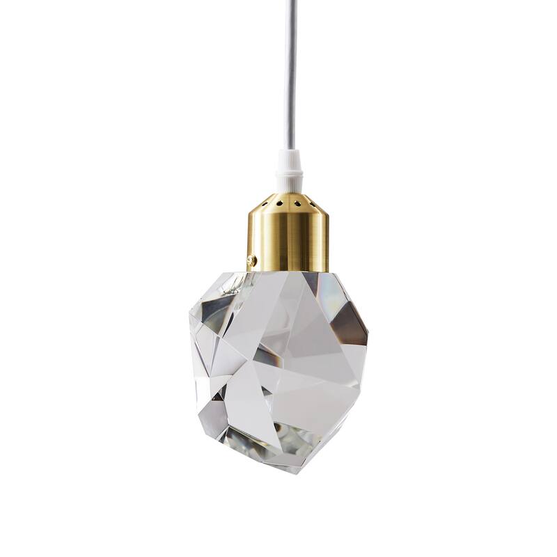 Galway Crystal Rock LED Pendant / Chandelier by iNSPIRE Q Bold