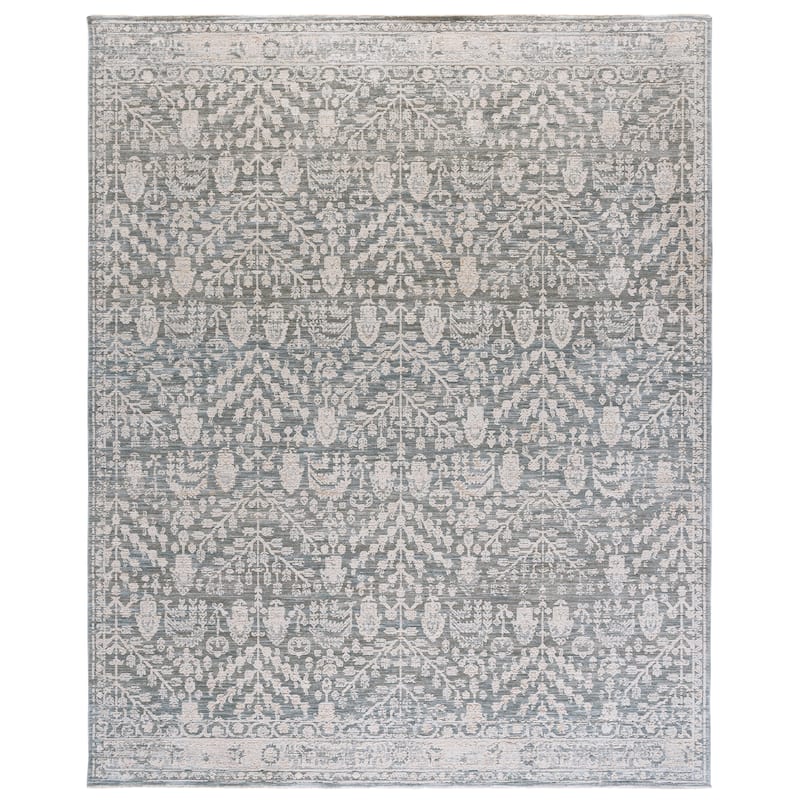 Lauren Ralph Lauren Eliso Contemporary Boho Rug - 9' x 12' - Blue/Ivory