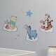 preview thumbnail 2 of 1, Lambs & Ivy Disney Baby Winnie the Pooh Hugs Piglet/Eeyore/Tigger Wall Decals