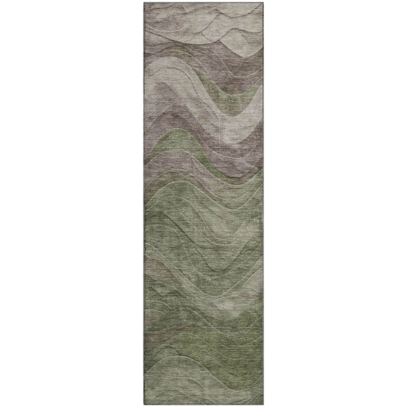 Premium Washable Super Soft Modern Waves Mayfield Rug