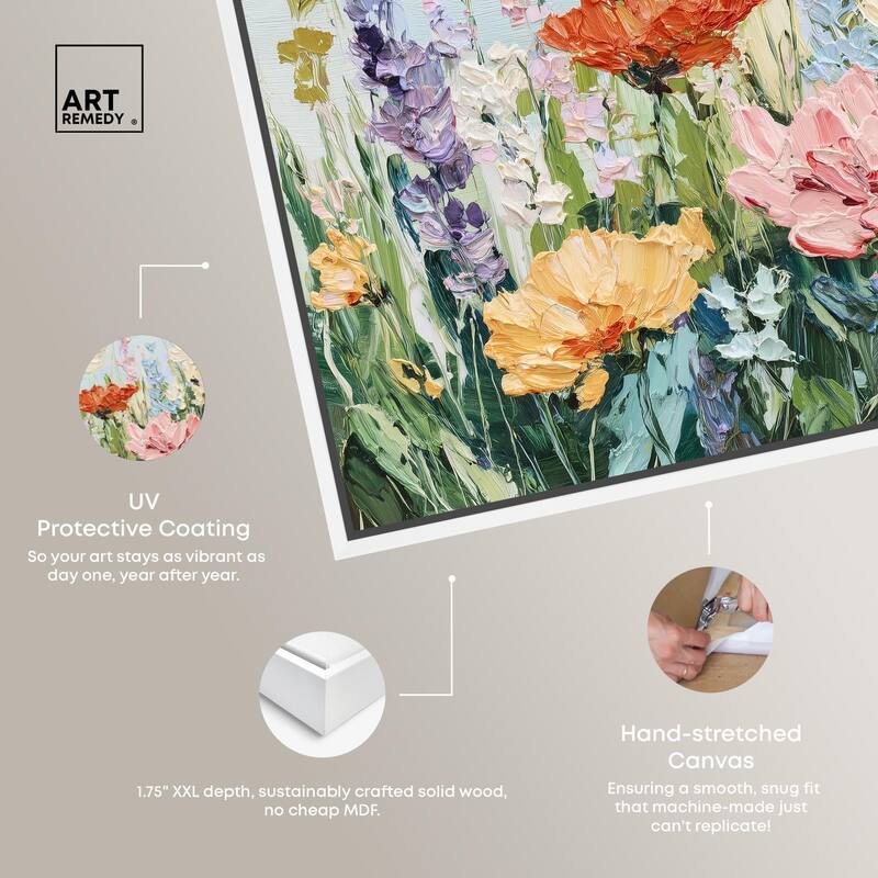 Summer Abundance III Canvas by Art Remedy
