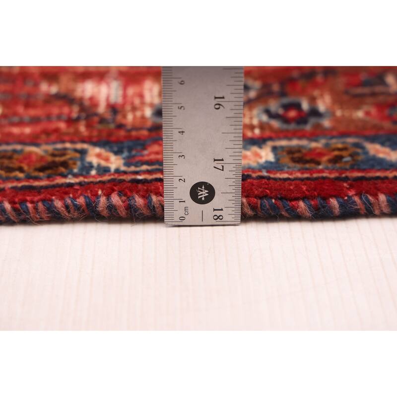 ECARPETGALLERY Hand-knotted Antalya Vintage Red Wool Rug - 9'8 x 12'3