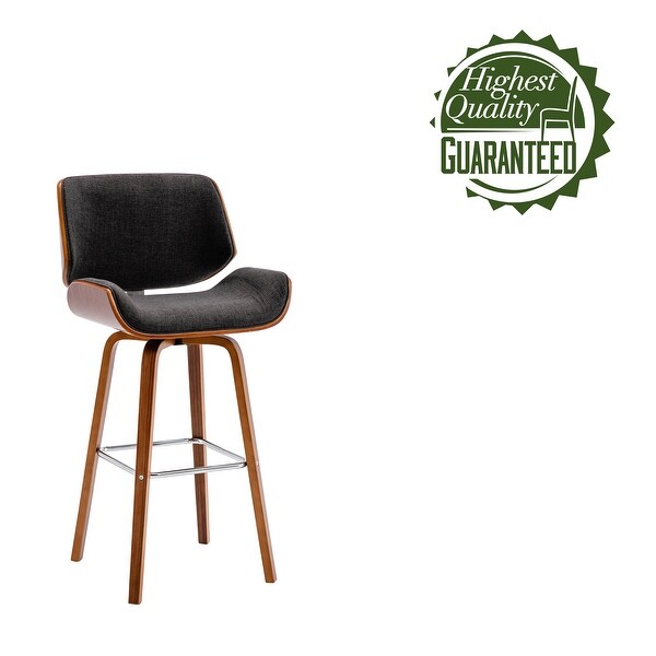 Swivel fabric sales bar stools