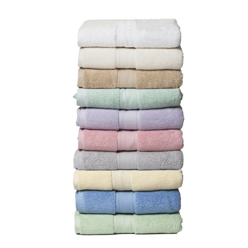 Zero Twist Hotel 6-Piece 100 Cotton Bath Towel Set