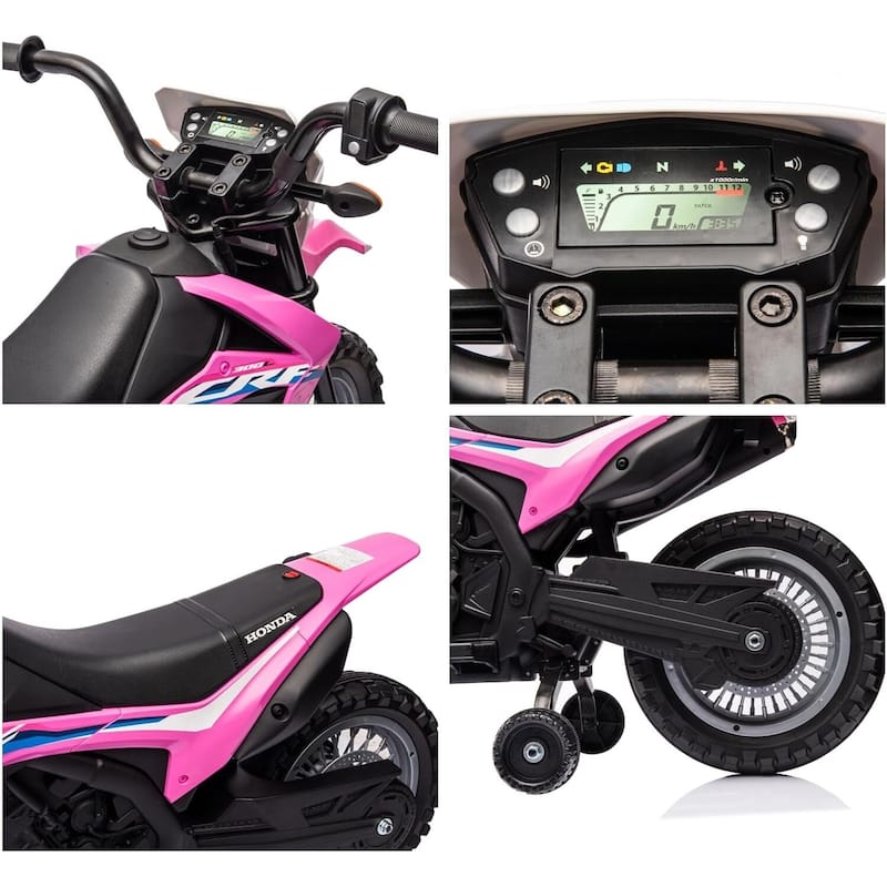 Electric Kids Ride-on Motorcycle, Motorbike with Training Wheels