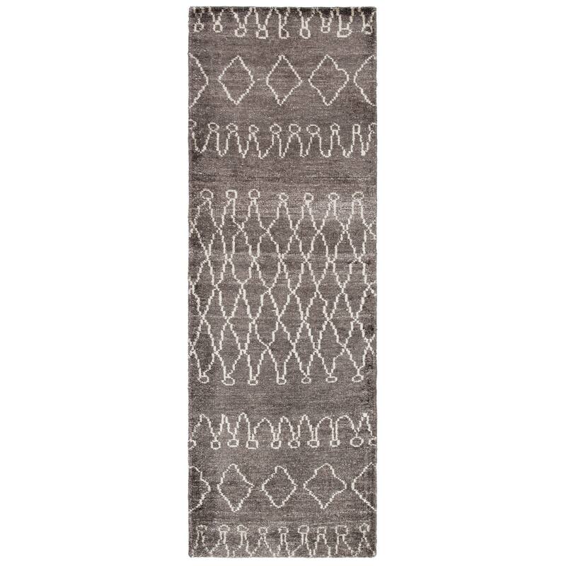SAFAVIEH Hand-knotted Stone Wash Mirzeta Modern Wool Rug