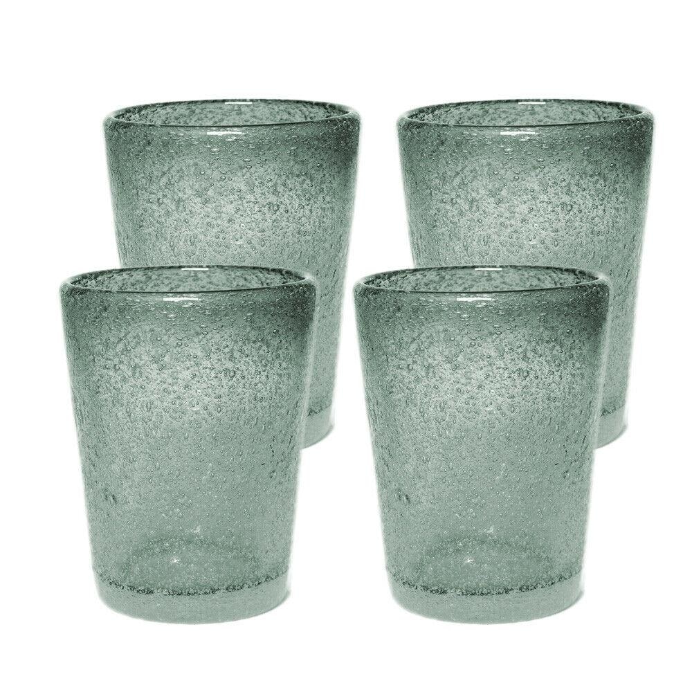 Hand Blown Drinkware Bubble Glasses (8 oz. Set of 4) - On Sale - Bed Bath &  Beyond - 34550284
