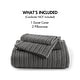 preview thumbnail 25 of 27, Woolrich Lyon Waffle Washed Duvet Set