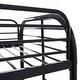preview thumbnail 5 of 8, Modern Twin over Twin Metal Bunk Bed with Dual Ladders, Sturdy and Durable Design, Plenty of Storage Space, Easy Assembly Guide
