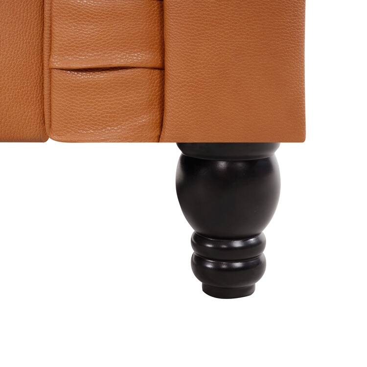 Elegance Chesterfield Sofa, Luxurious Comfort for Cozy Living Rooms, Mid-Century Modern couch, Elegance, 3-Seater Sofa