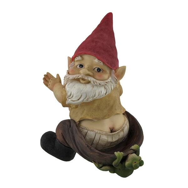 Shop Cheeky The Garden Gnome Hanging Bird Feeder Free Shipping