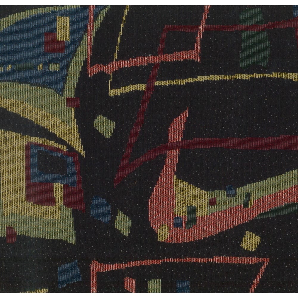 Bali 42-inch Rattan Papasan Chair with Tapestry Cushion