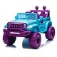 preview thumbnail 81 of 98, Kids 12V Ride-On Electric Truck with Parental Remote, 3-Speed, Shock Absorbers, and Music Features, Ages 3-6