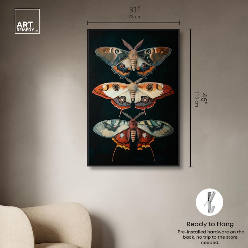 Void's Vivid Visitors Canvas by Art Remedy