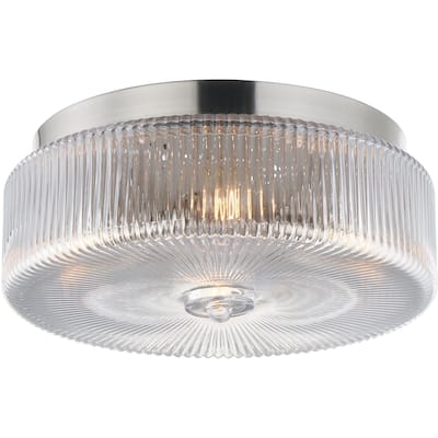 Maxim 15199CR Kasbah 4 Light 16" Wide Flush Mount Drum Ceiling Fixture