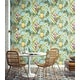 Seabrook Designs Pineapple Floral Unpasted Wallpaper - Bed Bath ...