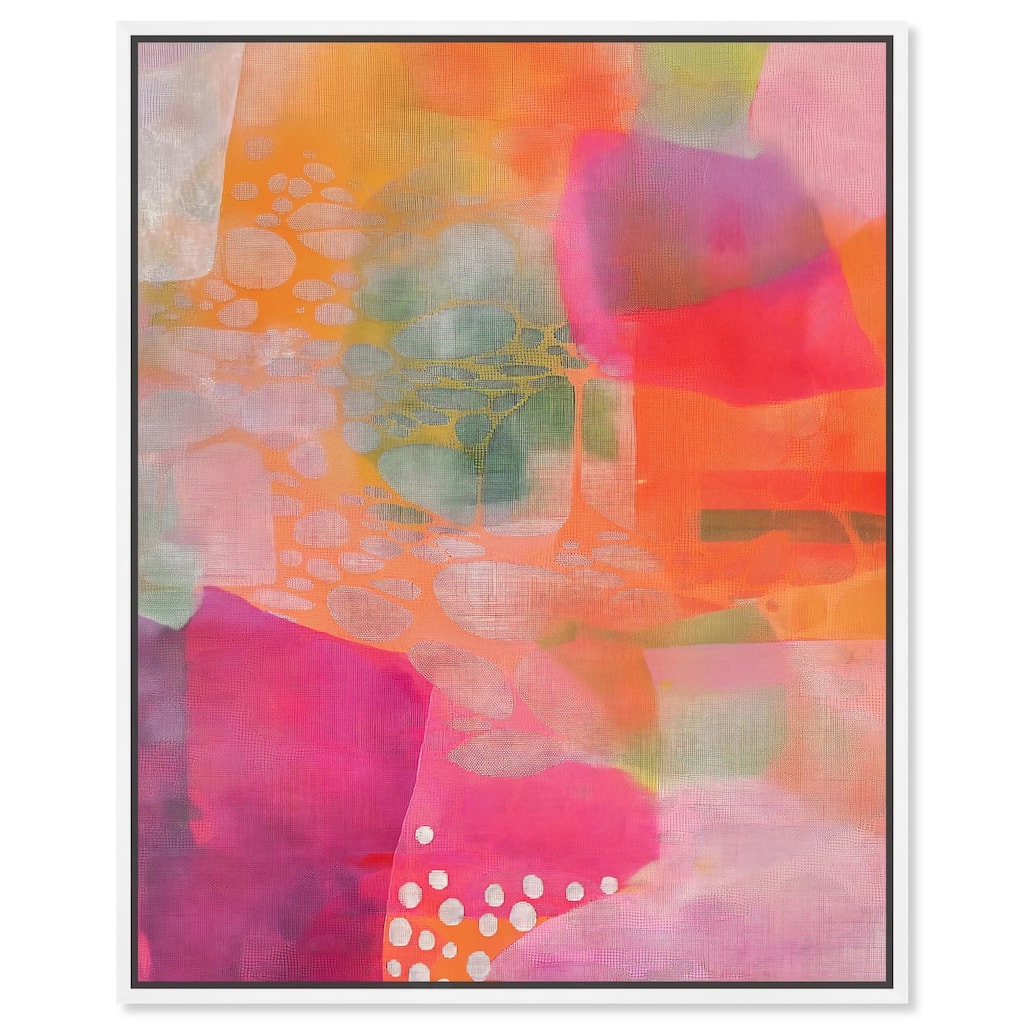 Garnet Gleam II Canvas by Art Remedy