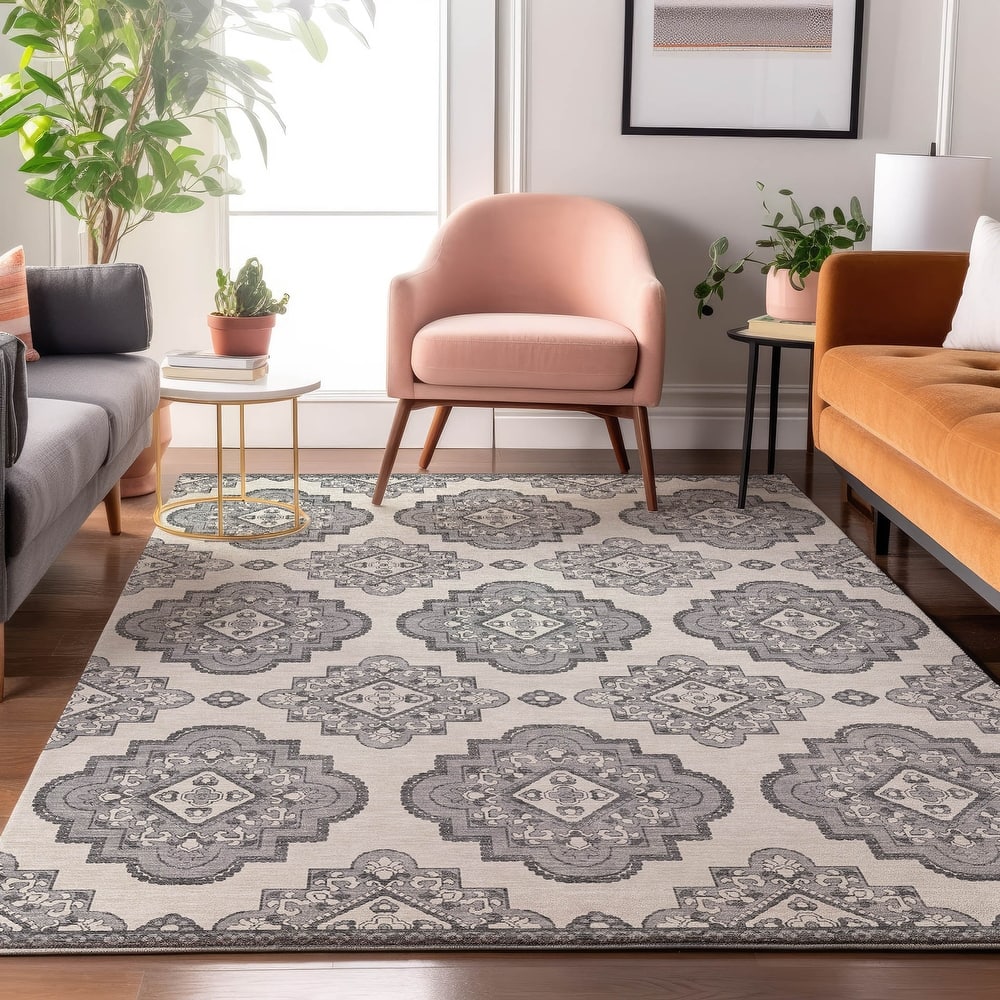 Premium Washable Super Soft Global Glam Mayfield Rug