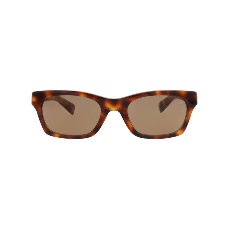 Dunhill Square-Frame Recycled Acetate Sunglasses - Havana Havana Brown - Multi - Brown Lens