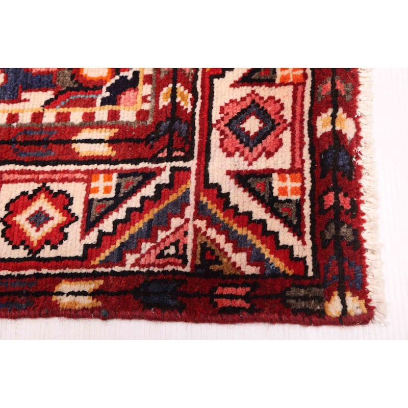 ECARPETGALLERY Hand-knotted Anadol Red Wool Rug - 5'0 x 9'0