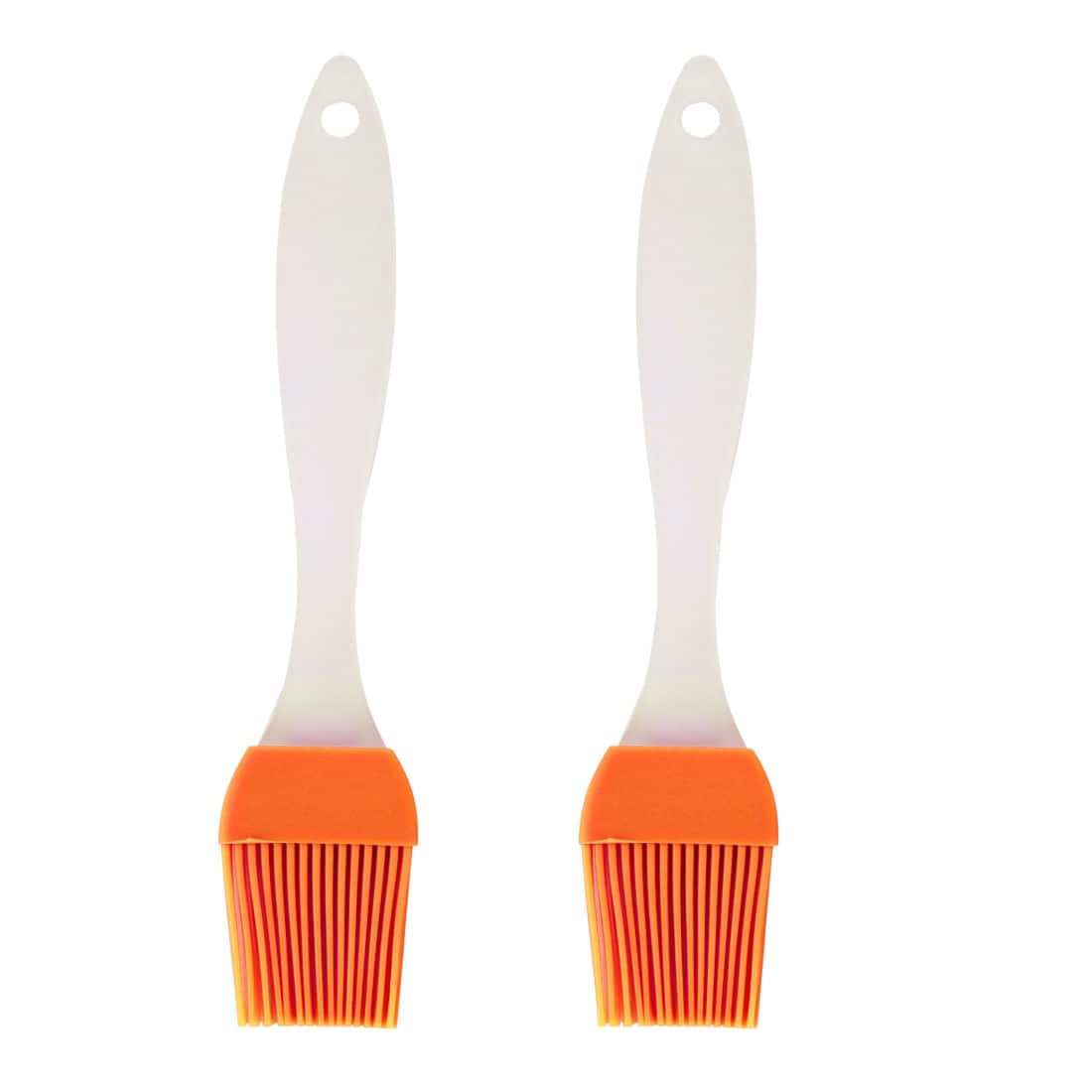 2pcs Silicone Pastry Brush Oil Brush Cookware Heat Resistant Non