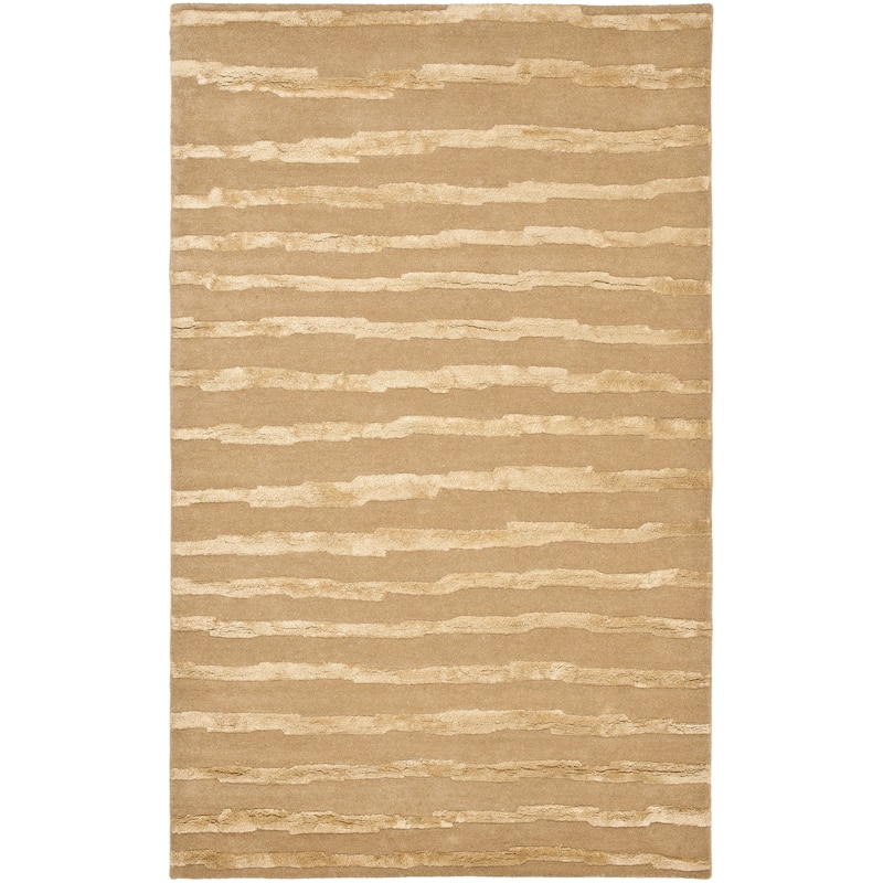 SAFAVIEH Handmade Soho Vitaliana Stripes N.Z. Wool Rug