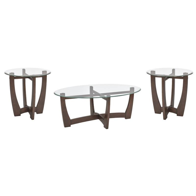 Tempered Glass Coffee Tables - Modern Minimalist Center Tables for Living Room, Office & Apartment