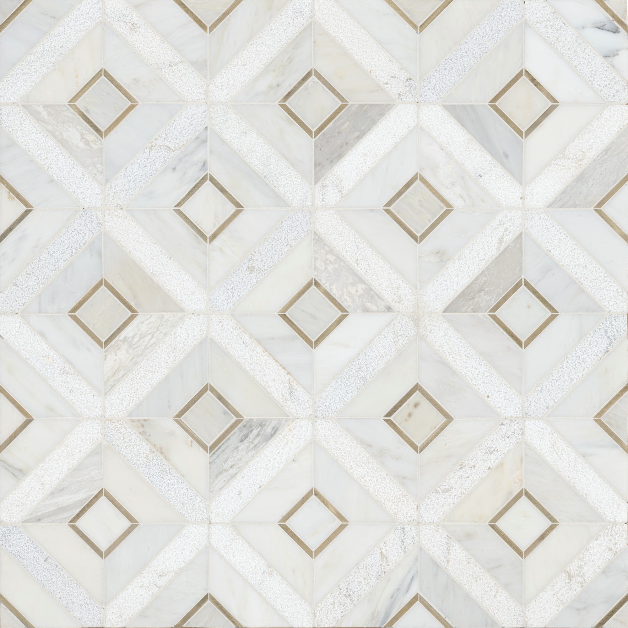 Ackland AKM-SM-AR12X12PTX-CA Artemis - 12" x 12" Metal and Stone - Alabrix Oro