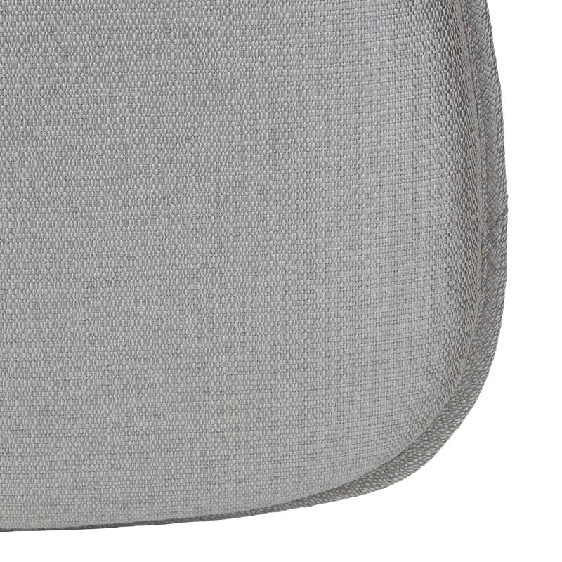 Klear Vu Gripper Non-Slip Mid Century Modern Shell Dining Chair Upholstered Cushion