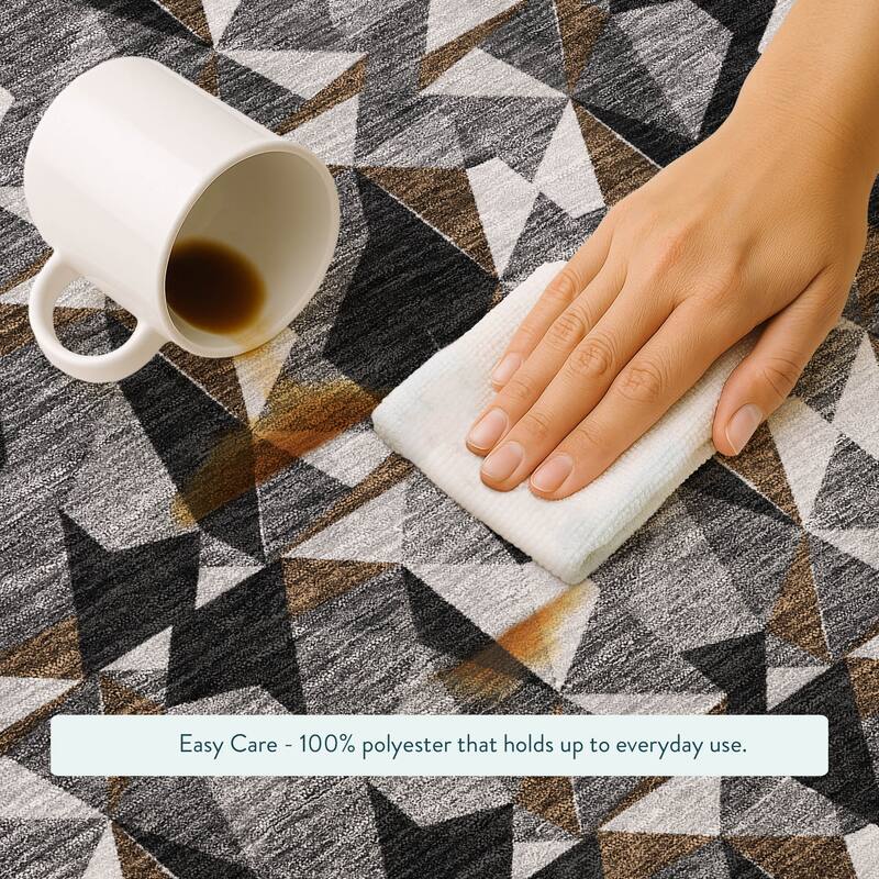 Machine Washable Indoor/ Outdoor Chic Hooper Chantille Rug