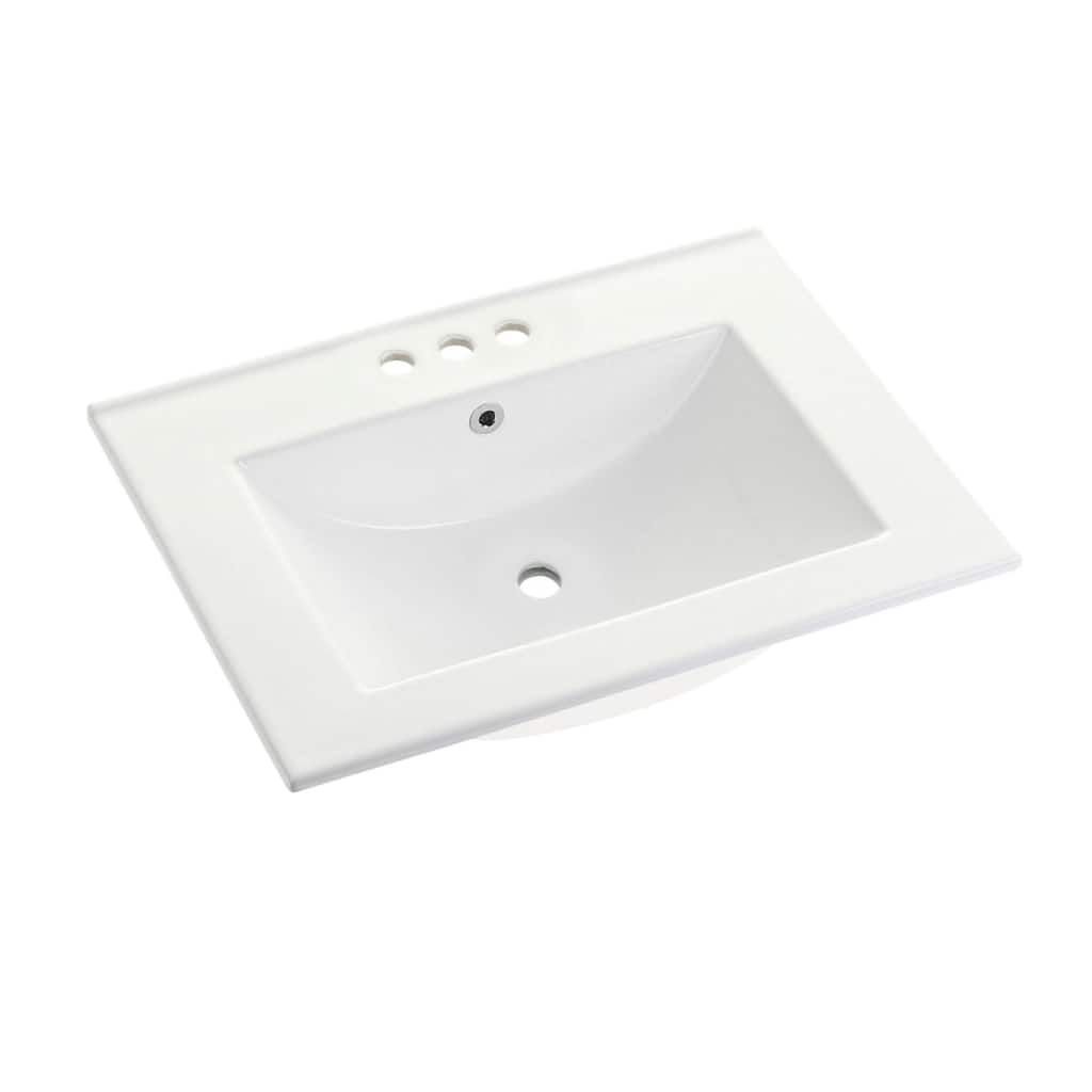 Kingston Brass Ultra Modern 24" Ceramic Vanity Top