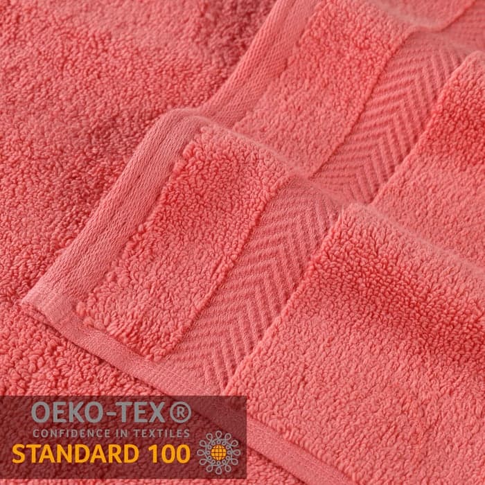 Superior Absorbent Zero Twist Cotton Bath Towel (Set of 2)