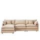 preview thumbnail 112 of 117, 3-Seater Comfy Cloud Couches with Movable Ottoman
