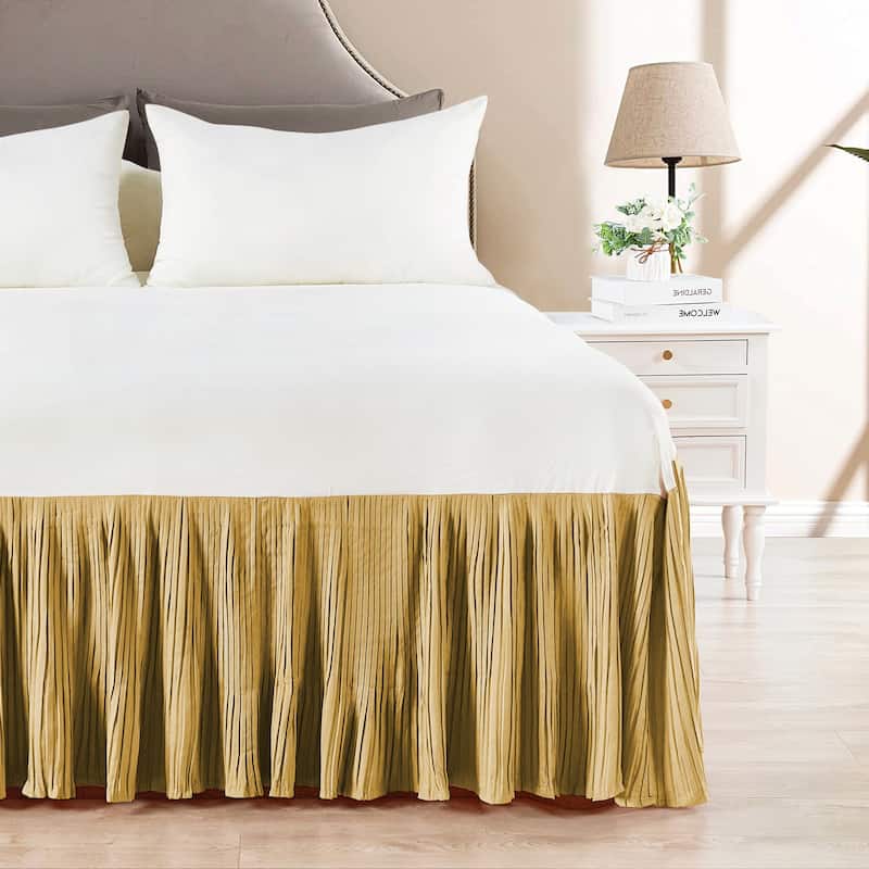 Serenta Pleated Bedskirt 18" Drop