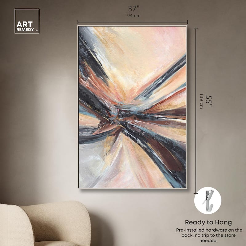 Desert Roads Canvas by Art Remedy