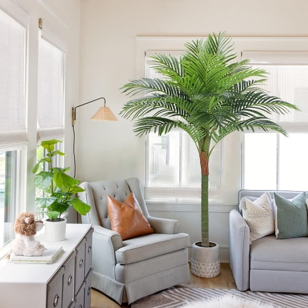 Palm Tree Artificial Tropical Plant 5FT Tall Faux Plants Indoor Fake Floor  Plants Decorative Palm Tree House Plants Large - Bed Bath & Beyond -  40568750