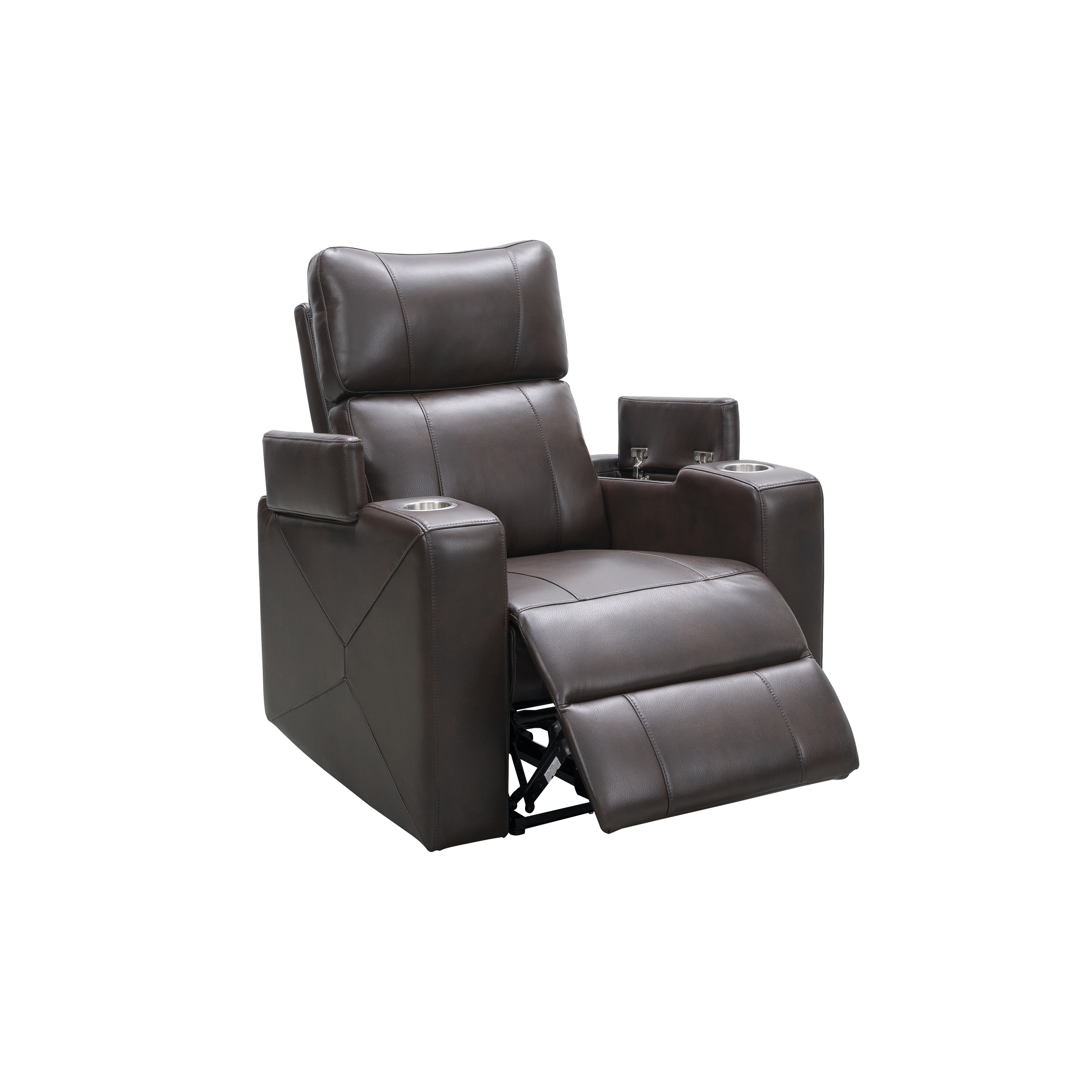 Abbyson Mason Theater Power Recliner with Adjustable Headrest