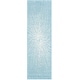 preview thumbnail 51 of 89, SAFAVIEH Evoke Juli Abstract Boho Burst Rug 2'2" x 11' Runner - Aqua/Ivory - Runner