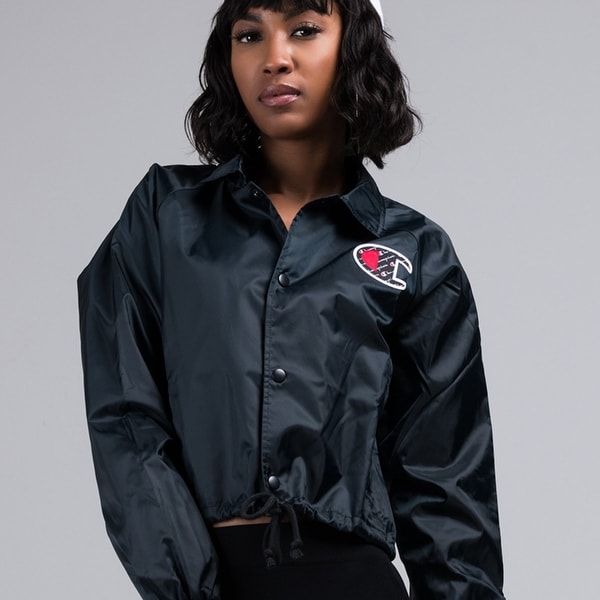 champion coach style jacket in star print