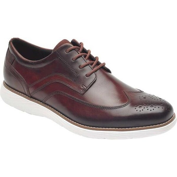 rockport men's garett leather wingtip oxfords