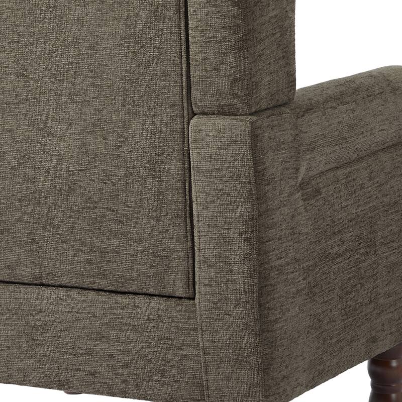 Tufted Wingback Upholstered Accent Chair for Living room