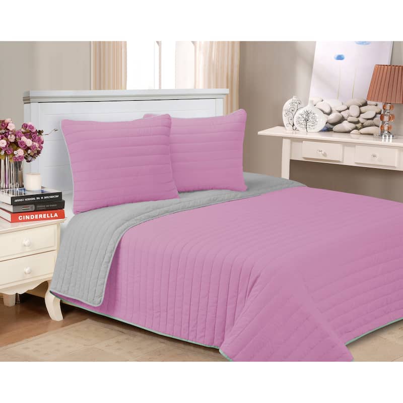 Superior Cairo Reversible Cotton Quilt Set