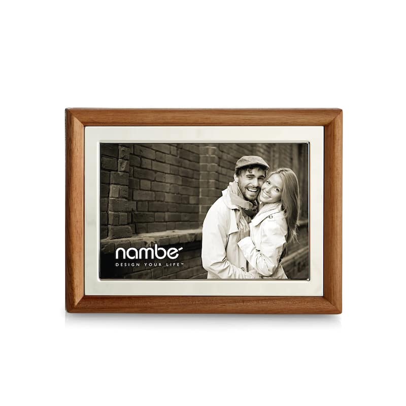 Nambe Hayden Picture Frame - Holds One 4 x 6 Photo