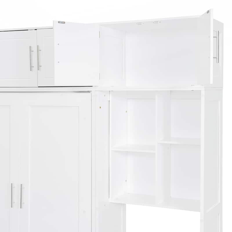 Versatile Space-Saving Murphy Bed with Integrated Storage and Desk for All Spaces