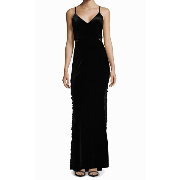 betsy adam velvet dress